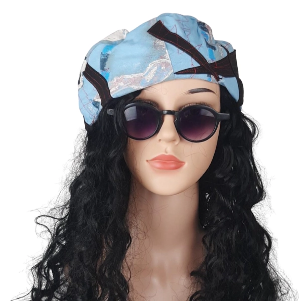 Automotive Art Fashion-Mütze Hellblau