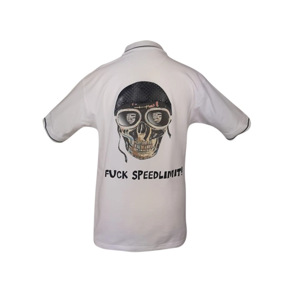 Designshirt The Crazy Racer – Fuck Speedlimit